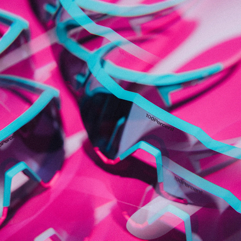 100 Percent Sunglasses - Speedcraft - Tatis 4 - Blue Topaz Mirror Lens