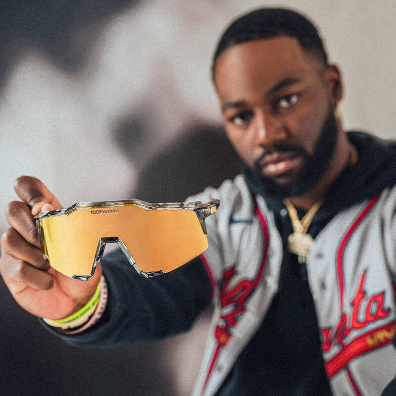 100 Percent Sunglasses - Speedcraft XS - Money Mike 3 - HiPER 24K Gold Mirror Lens