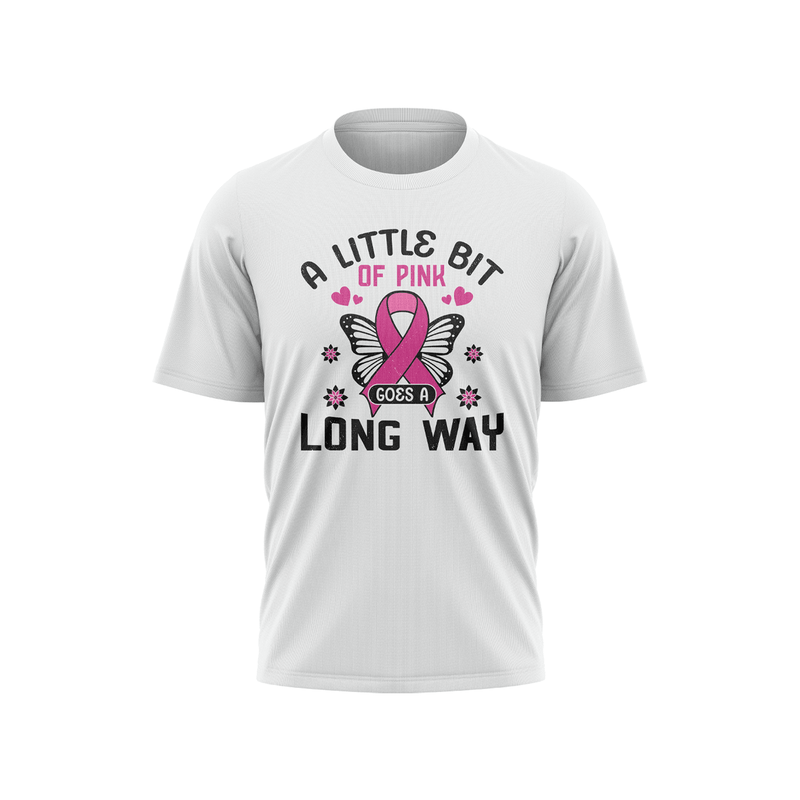 Breast Cancer Awareness Short Sleeve Shirt - A Little Pink