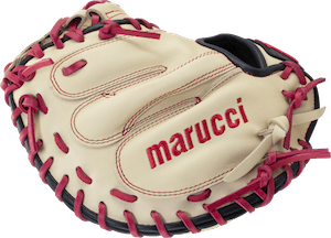 Marucci Oxbow M Type 33.5" Solid Back Catcher Mitt/Glove - MFG2OX235C1-CM/BK - Smash It Sports