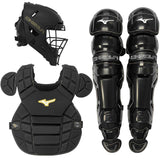 Mizuno Shogun Adult 16" Baseball Catchers Set - Black