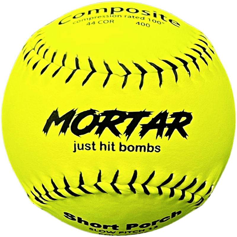 Short Porch Mortar Extreme 44/400 12" Slowpitch Softballs