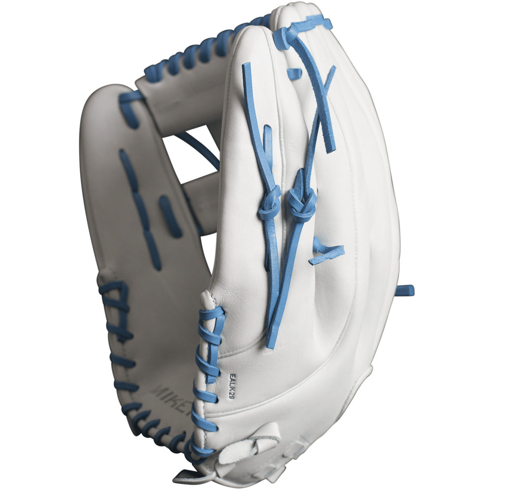 Miken Pro Series Slowpitch Gant de softball pour droitier Blanc 33 cm Miken Pro Series Slowpitch Gant de softball pour droitier Blanc 33 cm