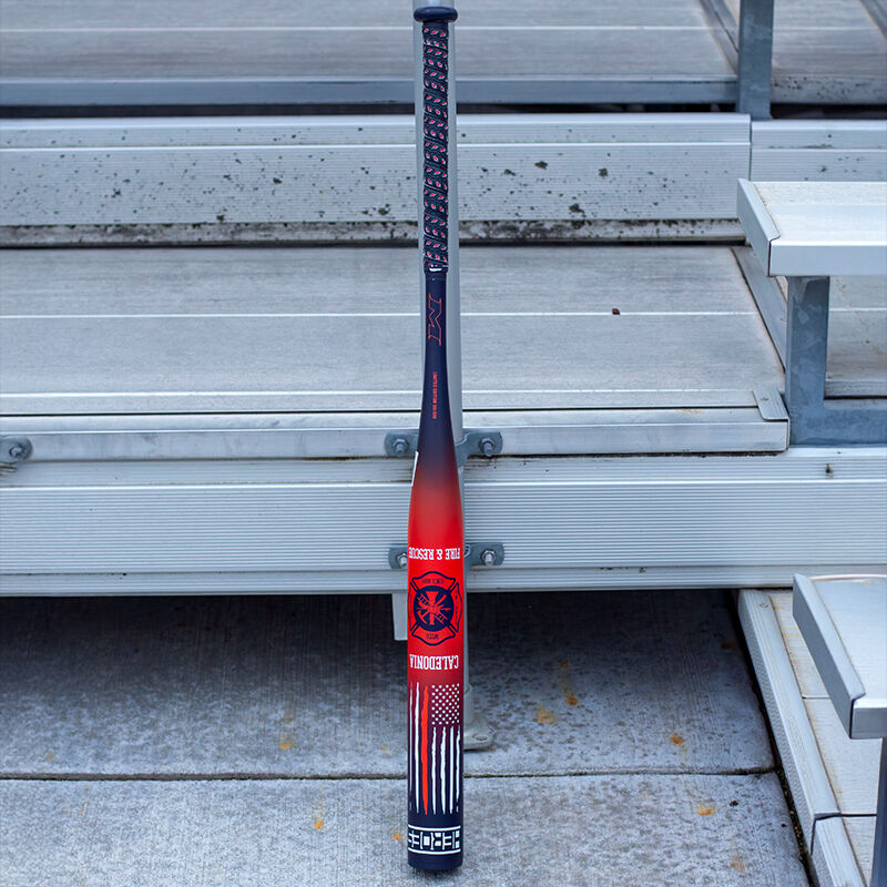 2025 Miken HEROES Caledonia Fire Balanced 1-Piece USSSA Slowpitch Softball Bat - MSU5HERO1B