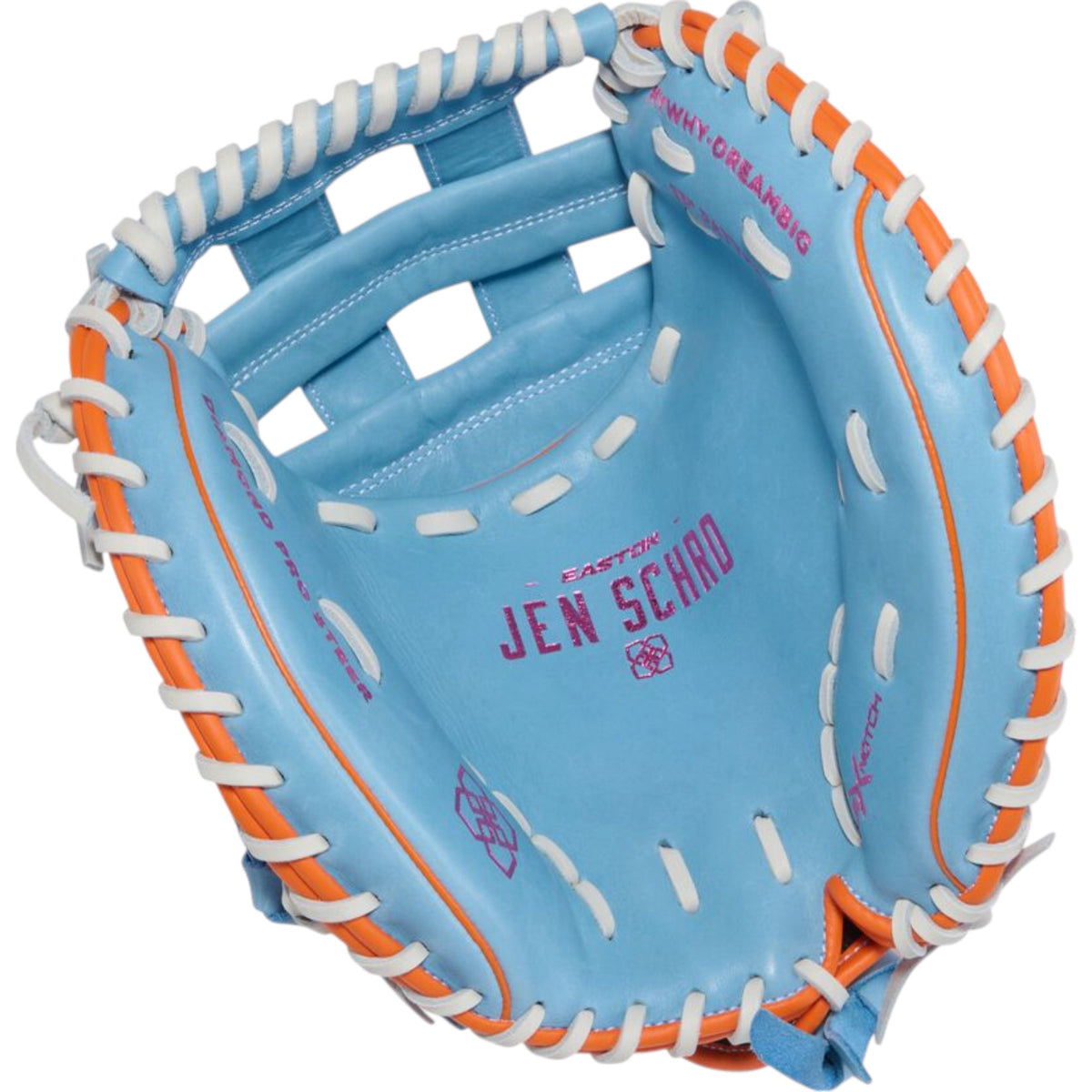 Easton Easton Elite Series Jen Shro 33" Fastpitch Softball Catcher's Mitt/Glove - MYWHY-DREAMBIG