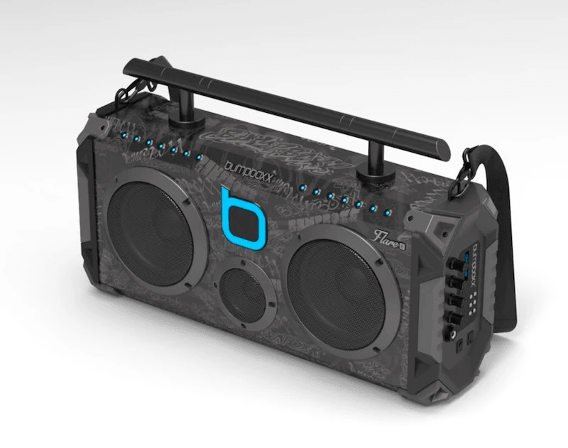 BUMPBOXX FLARE6 BLUETOOTH BOOMBOX - Smash It Sports