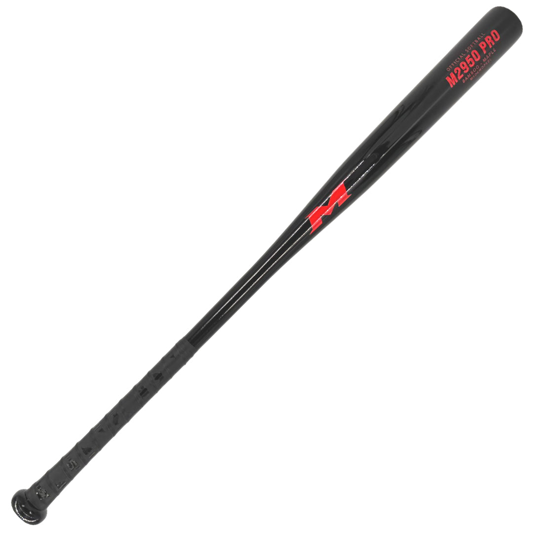Miken M2950 Pro Bamboo/Maple Wood USA/ASA Slowpitch Softball Bat - MSD6WDBLK