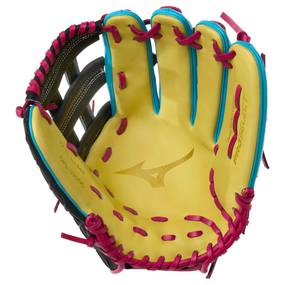 Mizuno Pro Select Dynacage 12.75" Baseball Fielding Glove - GPS-71DDC