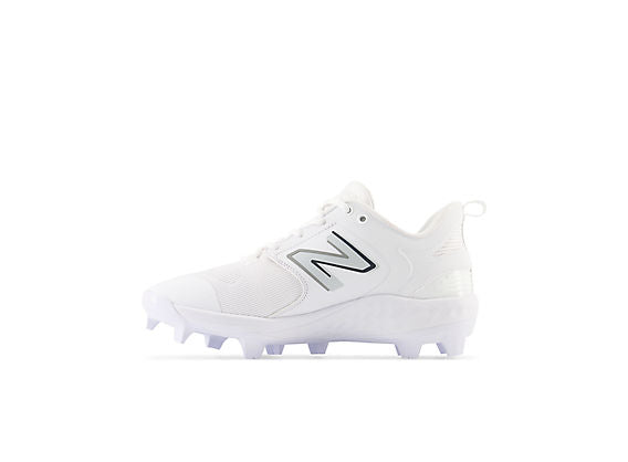 New Balance Men's Fresh Foam 3000 V6 Molded Baseball Cleats - White - PL3000W6 - Smash It Sports