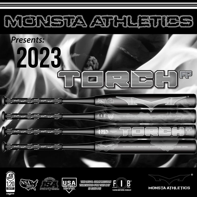 2023 Monsta Torch -10 USSSA/USA/ASA/NSA Fastpitch Softball Bat