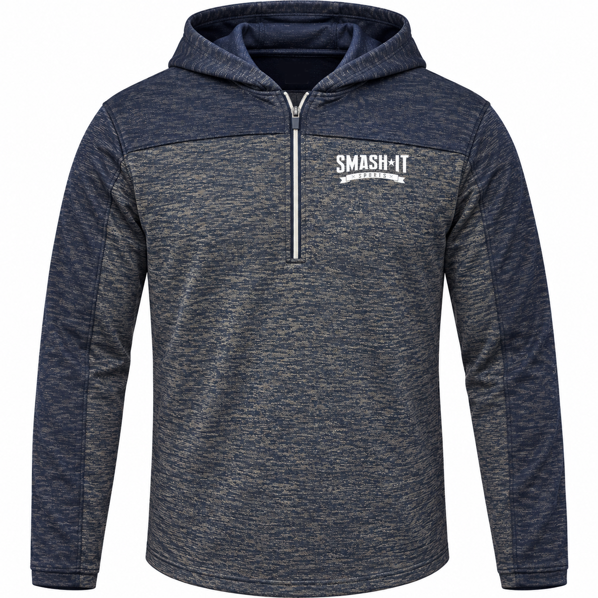 Smash It Sports Hooded Quarter Zip