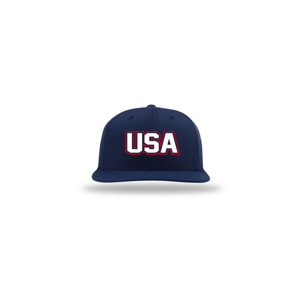 Team USA CA i8503 - Performance Hat - Navy - Smash It Sports
