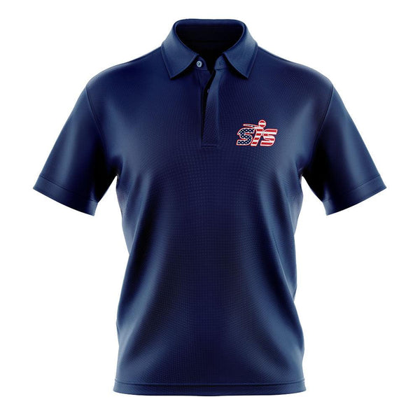 Smash It Sports Premium Polo Shirt (Navy/USA) - Smash It Sports