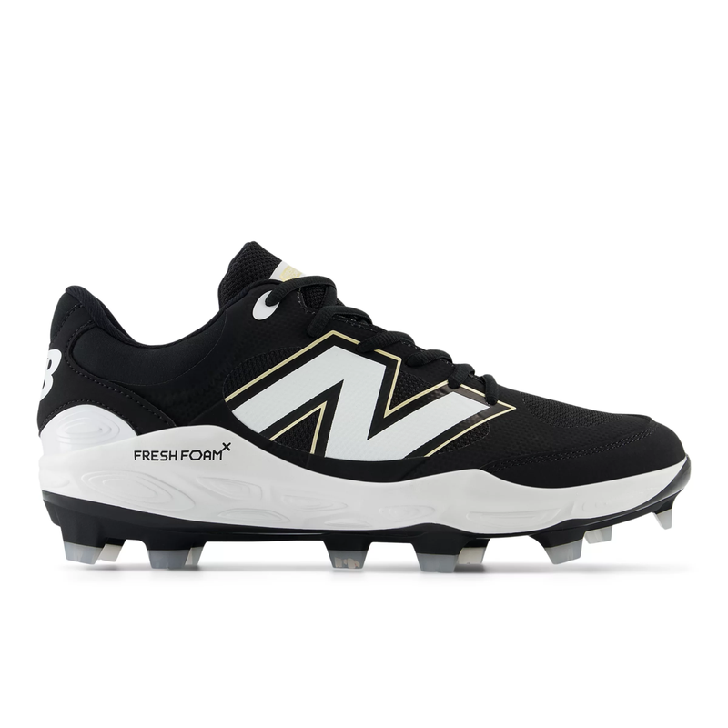 New Balance Men's Fresh Foam 3000 v7 Molded Baseball Cleats - Black - PL3000K7