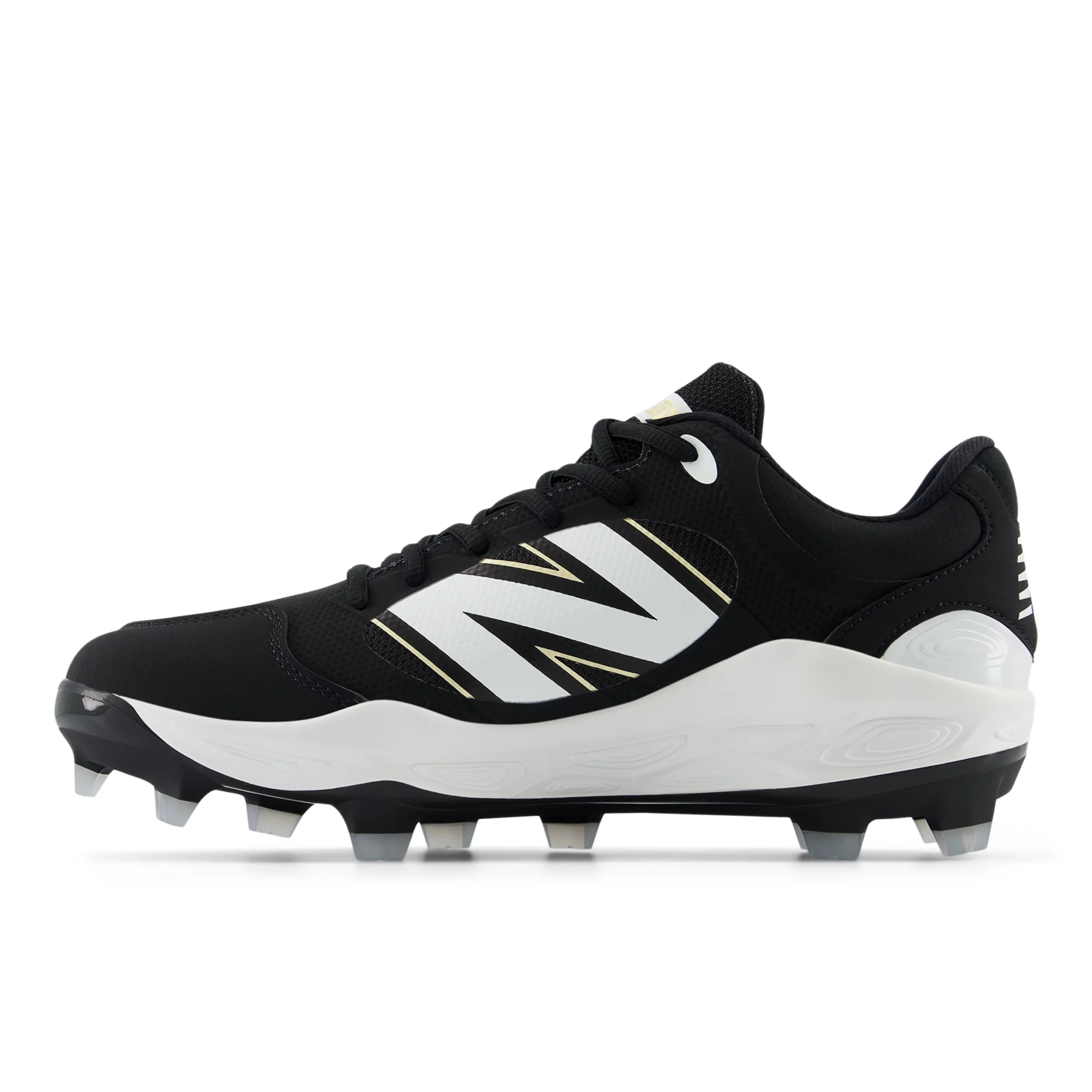 New Balance Men's Fresh Foam 3000 v7 Molded Baseball Cleats - Black - PL3000K7