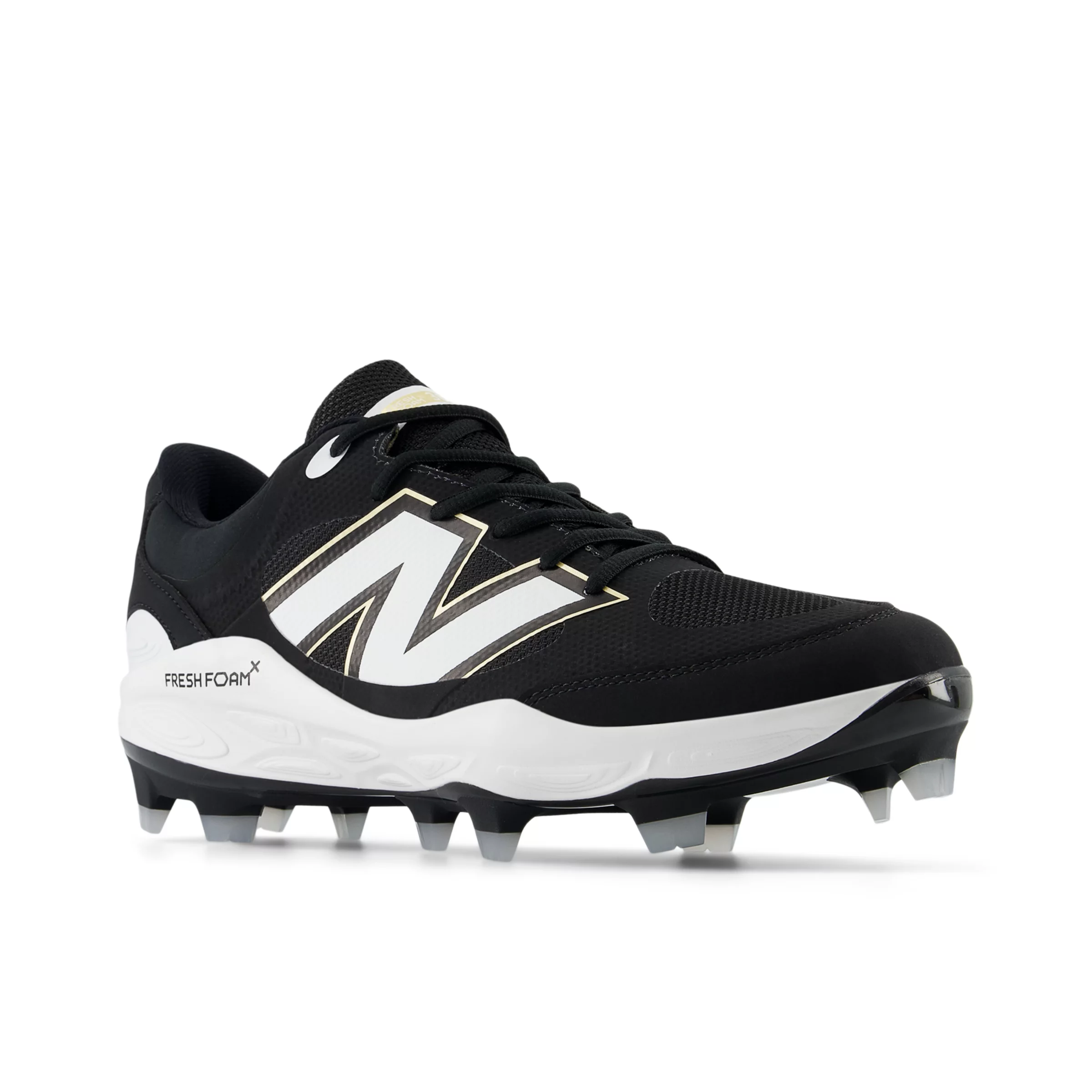 New Balance Men's Fresh Foam 3000 v7 Molded Baseball Cleats - Black - PL3000K7