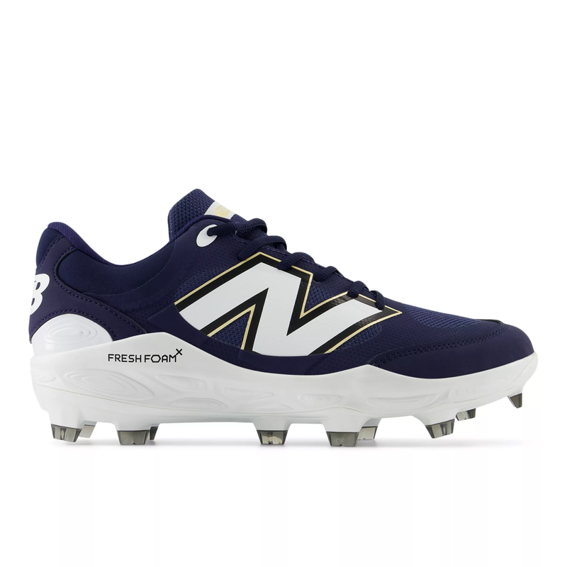 New Balance Men's Fresh Foam 3000 v7 Molded Baseball Cleats - Navy - PL3000N7