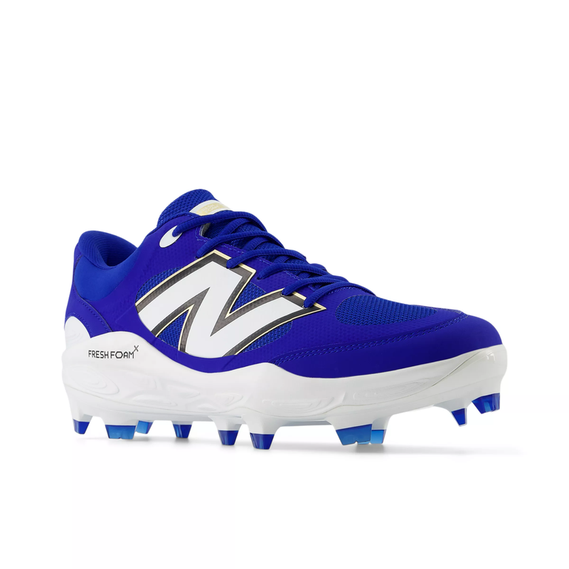 New Balance Men's Fresh Foam 3000 v7 Molded Baseball Cleats - Royal - PL3000B7