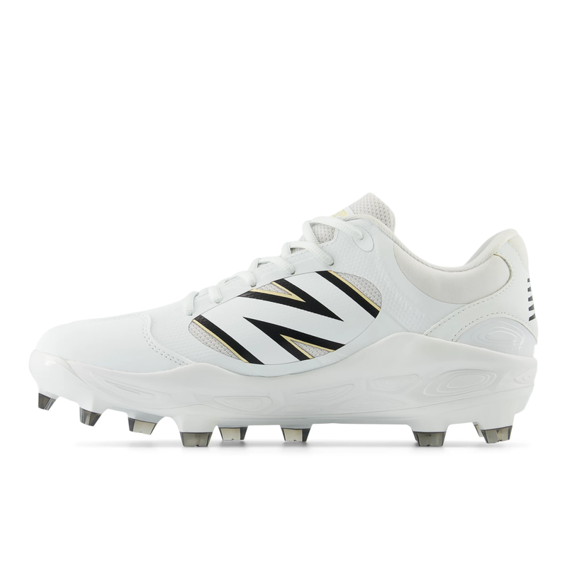 New Balance Men's Fresh Foam 3000 v7 Molded Baseball Cleats - White - PL3000W7