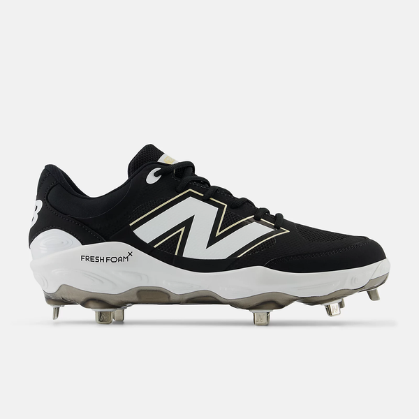 New Balance Men's Fresh Foam X 3000 v7 Metal Baseball Cleats - Black - L3000BK7