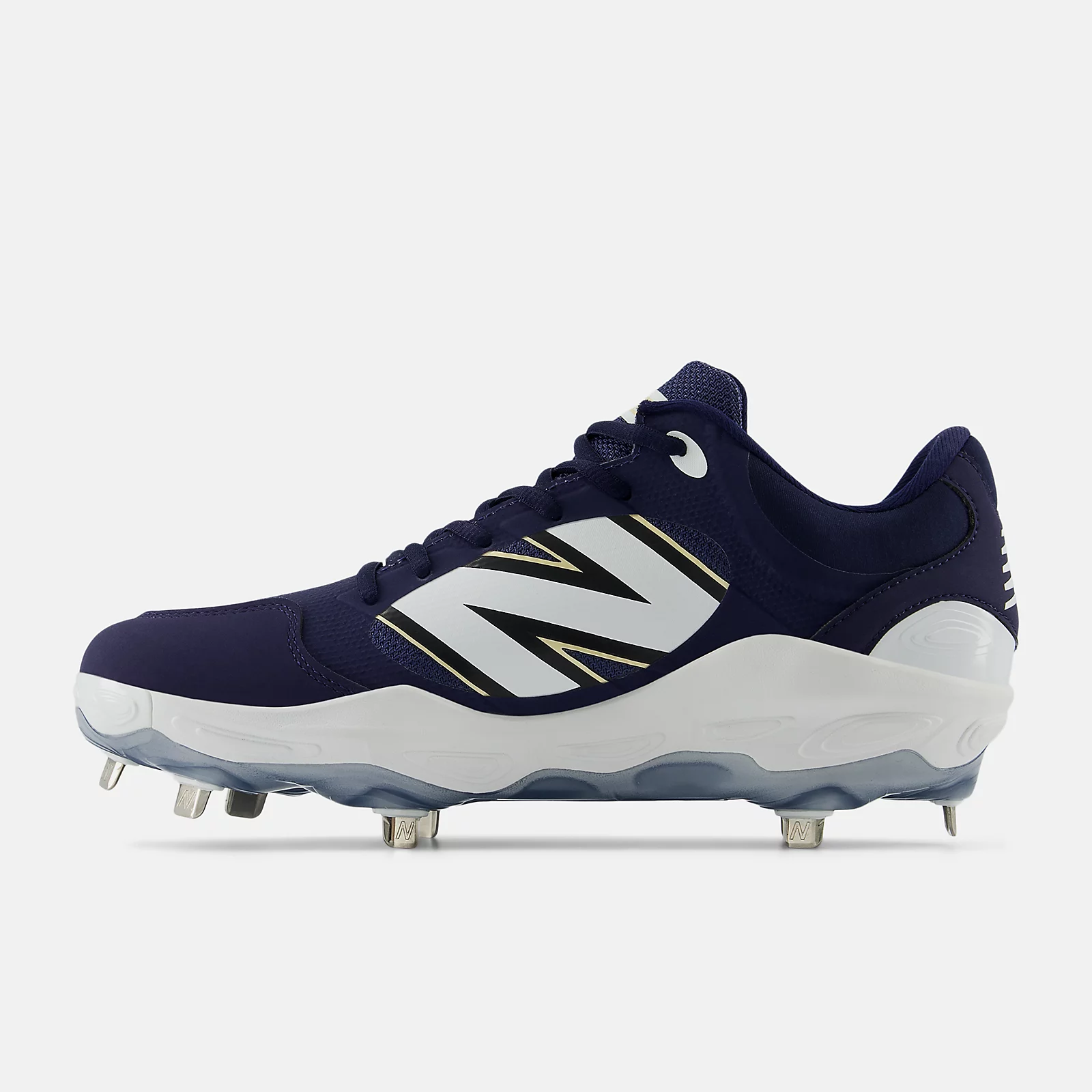 New Balance Men's Fresh Foam X 3000 v7 Metal Baseball Cleats - Navy - L3000TN7