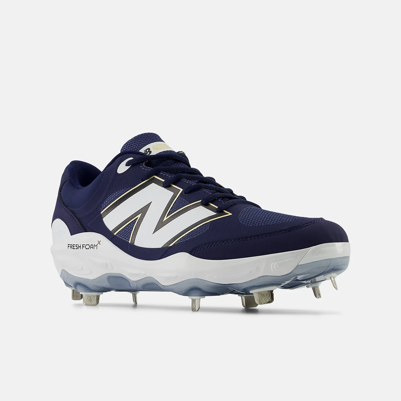 New Balance Men's Fresh Foam X 3000 v7 Metal Baseball Cleats - Navy - L3000TN7