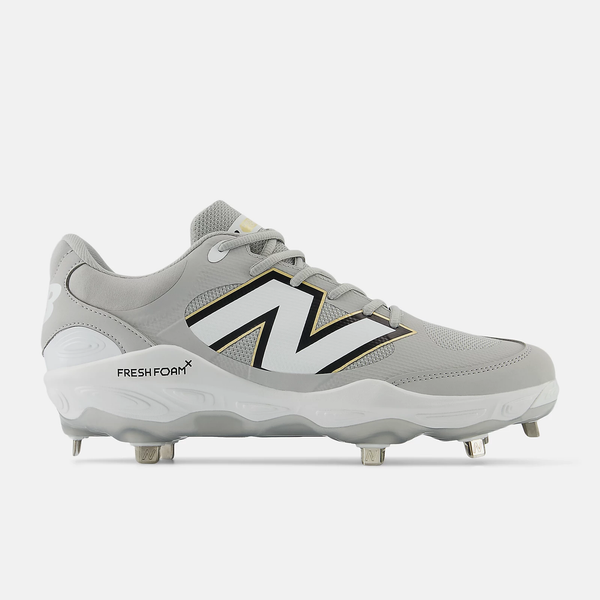 New Balance Men's Fresh Foam X 3000 v7 Metal Baseball Cleats - Raincloud - L3000TG7