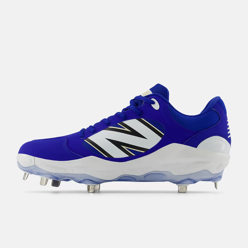 New Balance Men's Fresh Foam X 3000 v7 Metal Baseball Cleats - Royal - L3000TB7