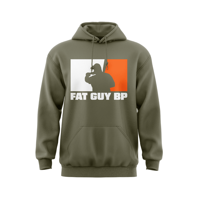 Fat Guy BP Hoodie - Olive Green