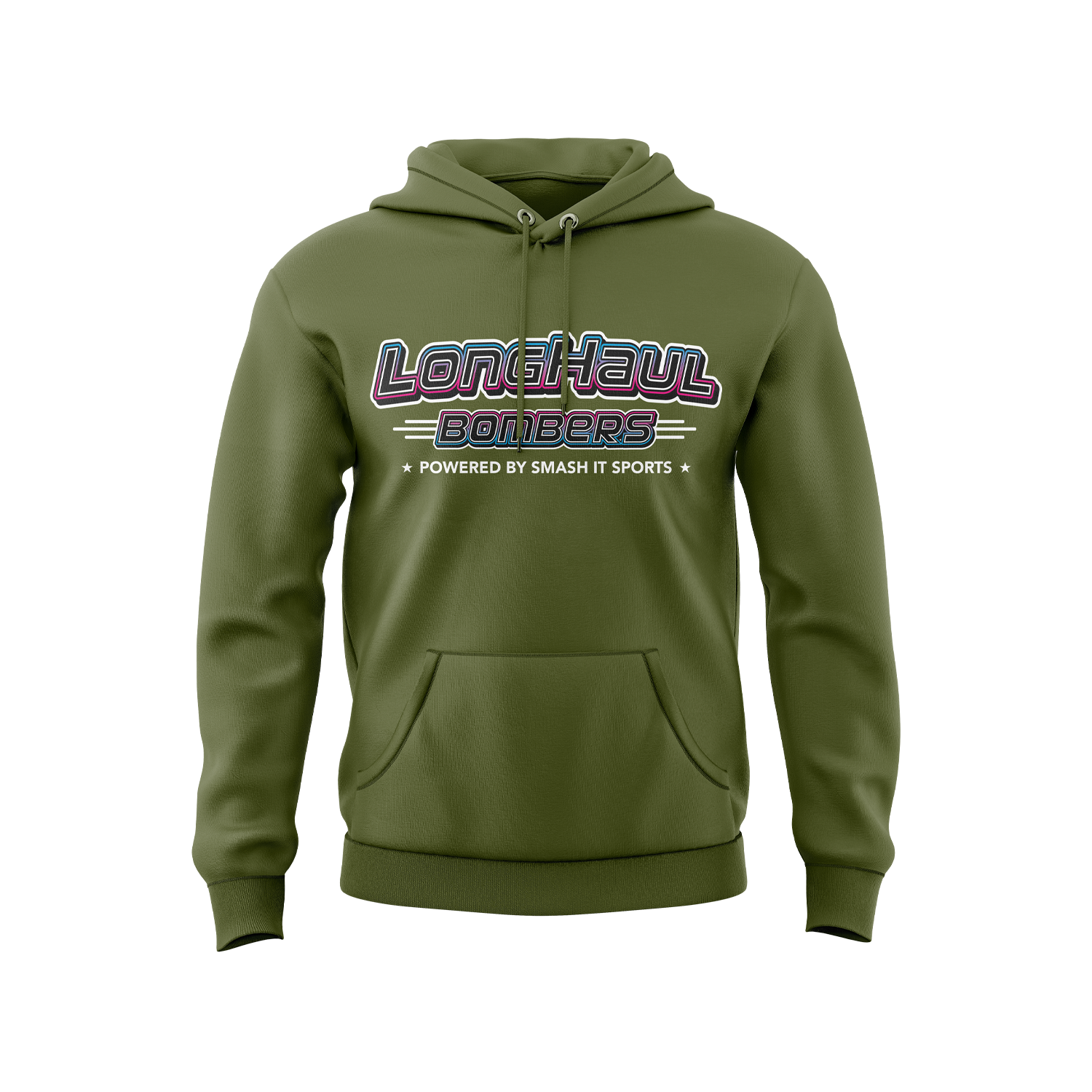 Long Haul Bombers Element Hoodie - Olive Green