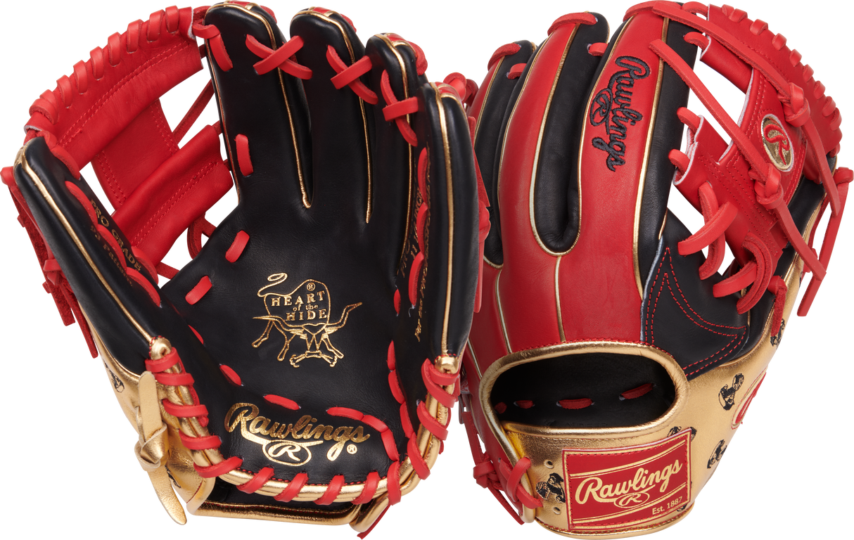 Rawlings Heart of the Hide 11.5" Gold Glove Club June 2025 Baseball Fielding Glove - PRO-GOLDYIX