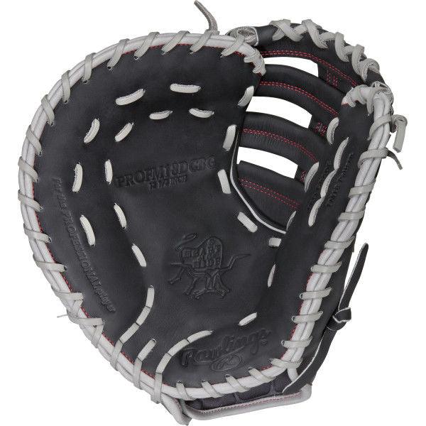 Rawlings Heart of the Hide Single Post Double Bar Web 12.5 in Softball First Base Mitt - PROFM18DCBG - Smash It Sports