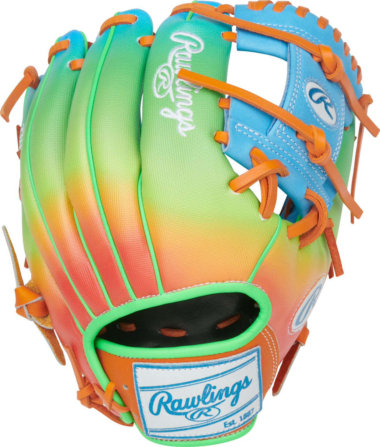 Rawlings Heart of the Hide Fun Burst 11.5" Baseball Fielding Glove - PROR204-2CBO