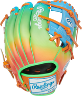 Rawlings Heart of the Hide Fun Burst 11.5" Baseball Fielding Glove - PROR204-2CBO