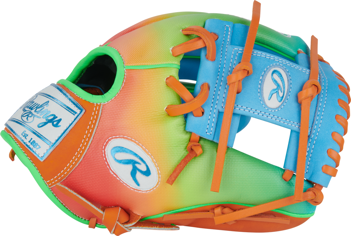 Rawlings Heart of the Hide Fun Burst 11.5" Baseball Fielding Glove - PROR204-2CBO
