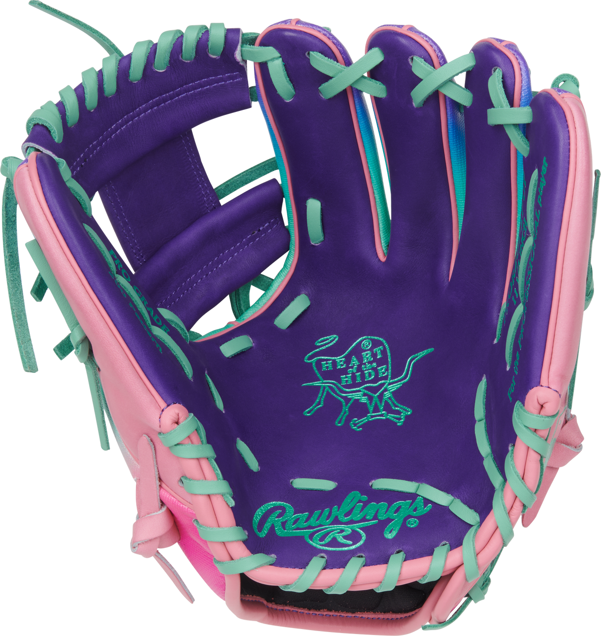 Rawlings Heart of the Hide Fun Burst 11.5" Baseball Fielding Glove - PROR204-2PUP