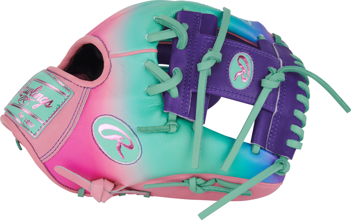 Rawlings Heart of the Hide Fun Burst 11.5" Baseball Fielding Glove - PROR204-2PUP