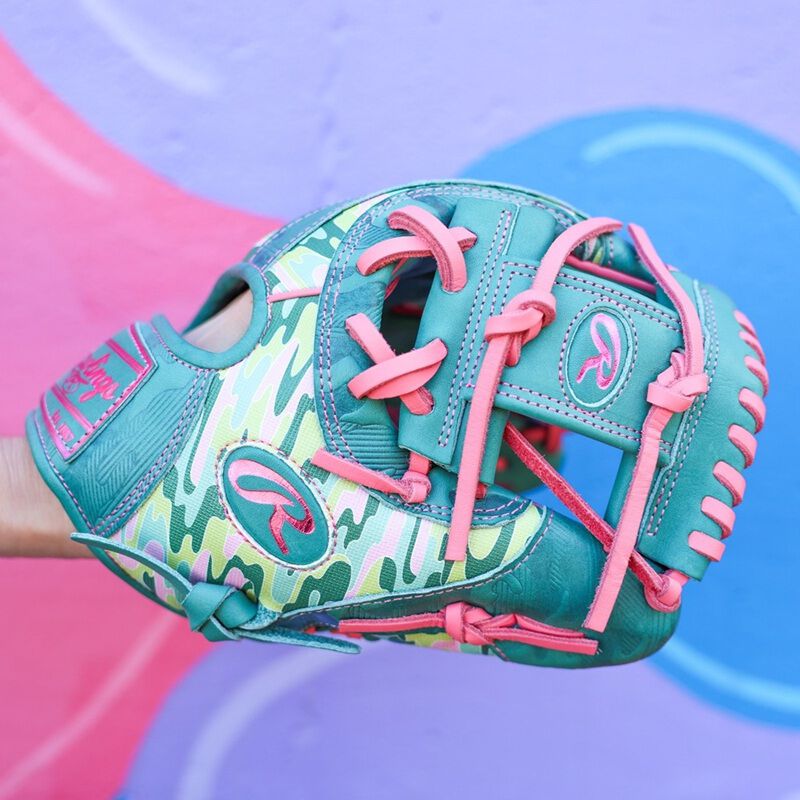 Rawlings Heart of the Hide ColorSync 10 Teal Camo 11.5