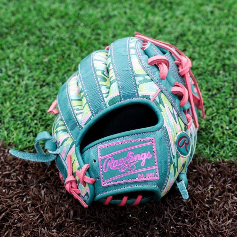 Rawlings Heart of the Hide ColorSync 10 Teal Camo 11.5