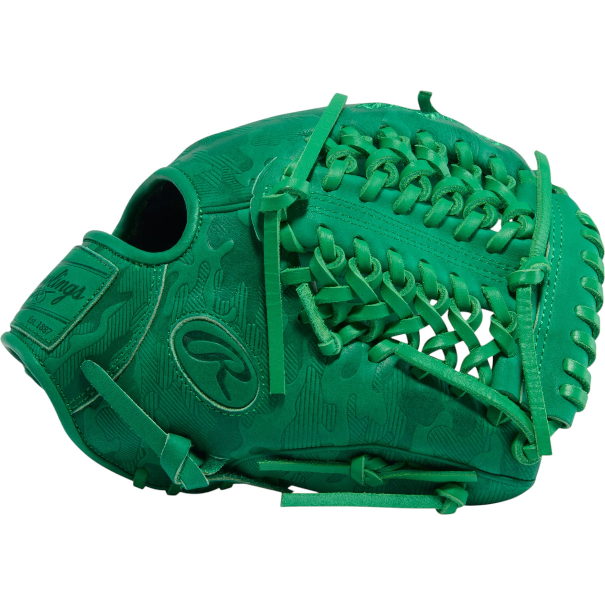 Rawlings Heart of the Hide ColorSync 10 Kelly Green Camo 11.75