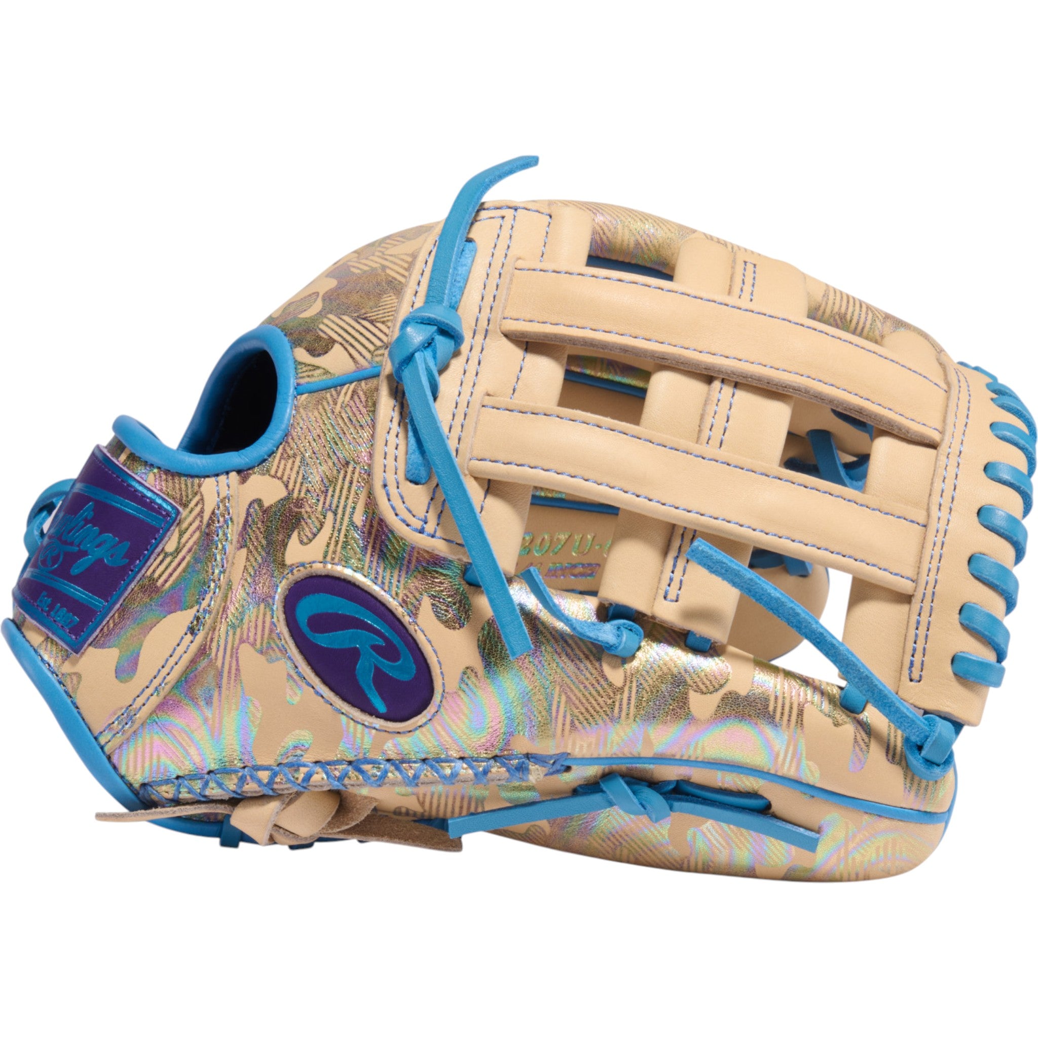 Rawlings Heart of the Hide ColorSync 10 Metallic Camo 12.25