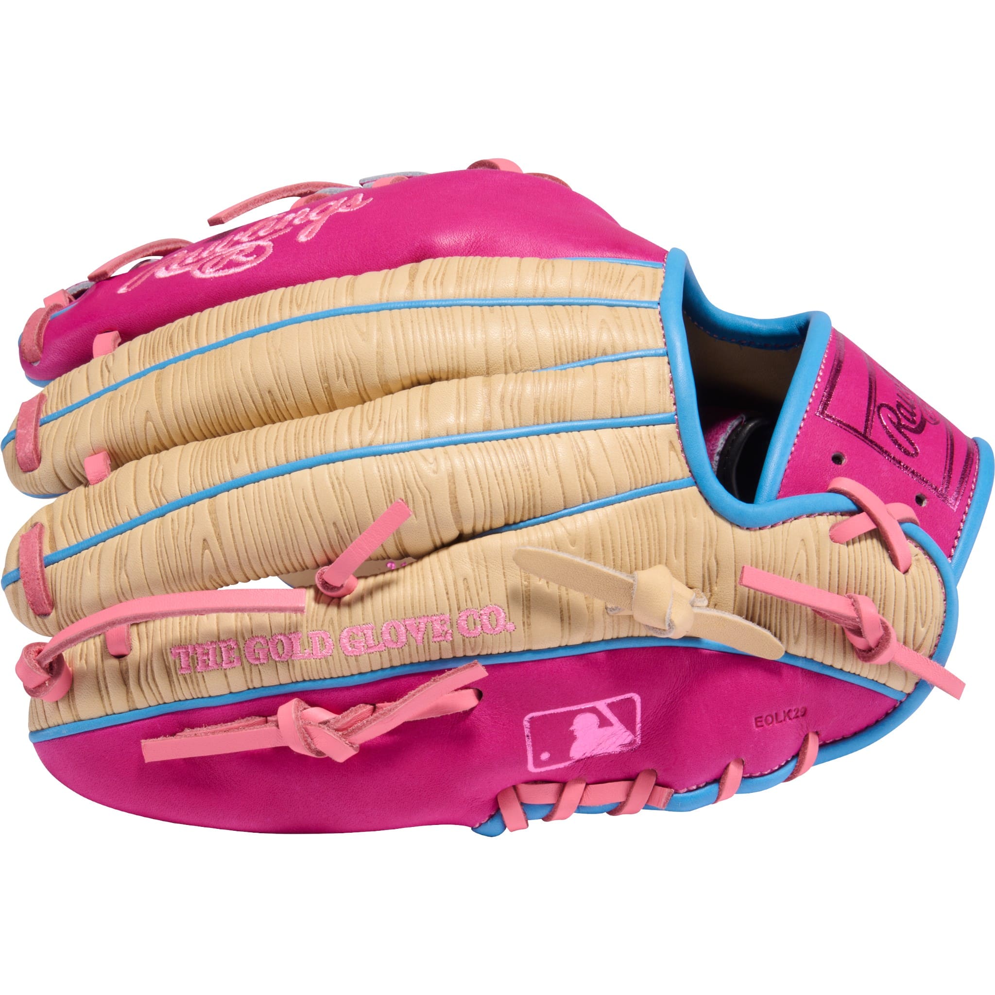 Rawlings Heart of the Hide ColorSync 10 Woodgrain Pink 11.5