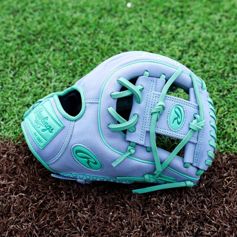 Rawlings Heart of the Hide ColorSync 10 Periwinkle Mint 11.5