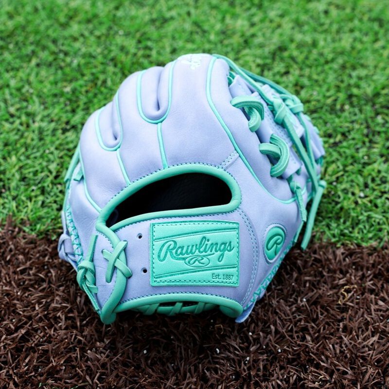 Rawlings Heart of the Hide ColorSync 10 Periwinkle Mint 11.5