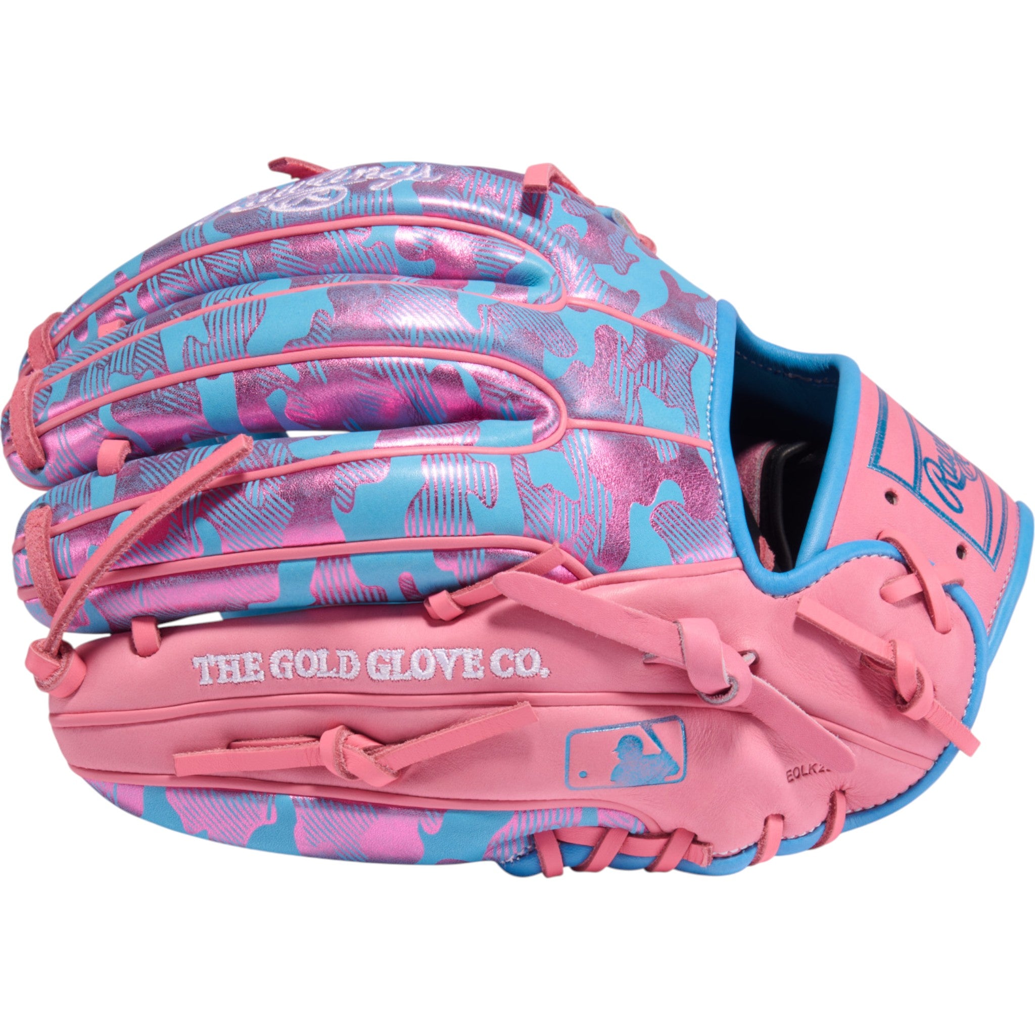 Rawlings Heart of the Hide ColorSync 10 Blue Metallic Camo 11.75