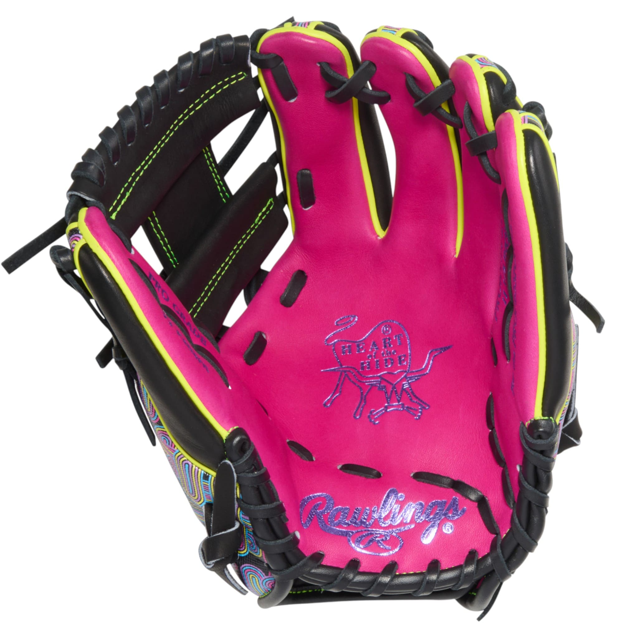Rawlings Heart of the Hide ColorSync 10 Berry 11.5