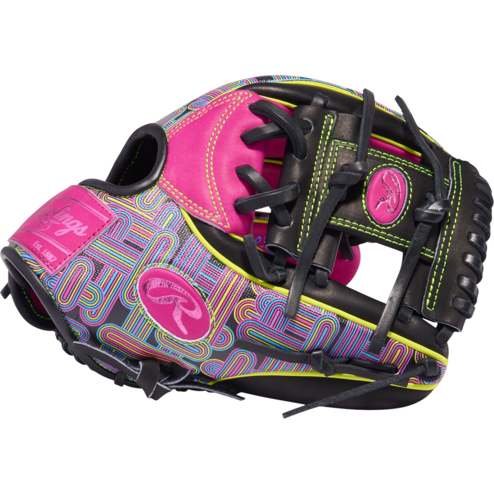 Rawlings Heart of the Hide ColorSync 10 Berry 11.5