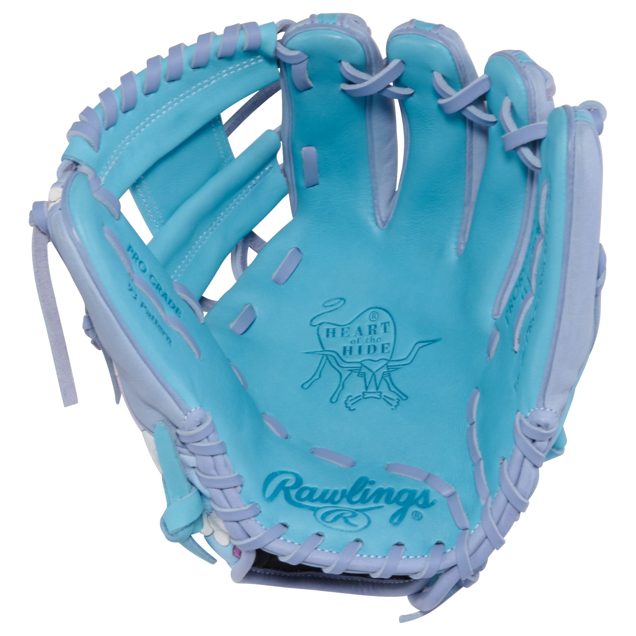Rawlings Icon Fest Heart of the Hide Columbia Blue/Periwinkle 11.5