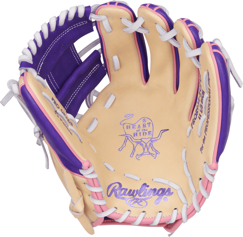 Rawlings Heart of the Hide Vibrant Series 11.5" Baseball Fielding Glove - PROR934-2CPUP