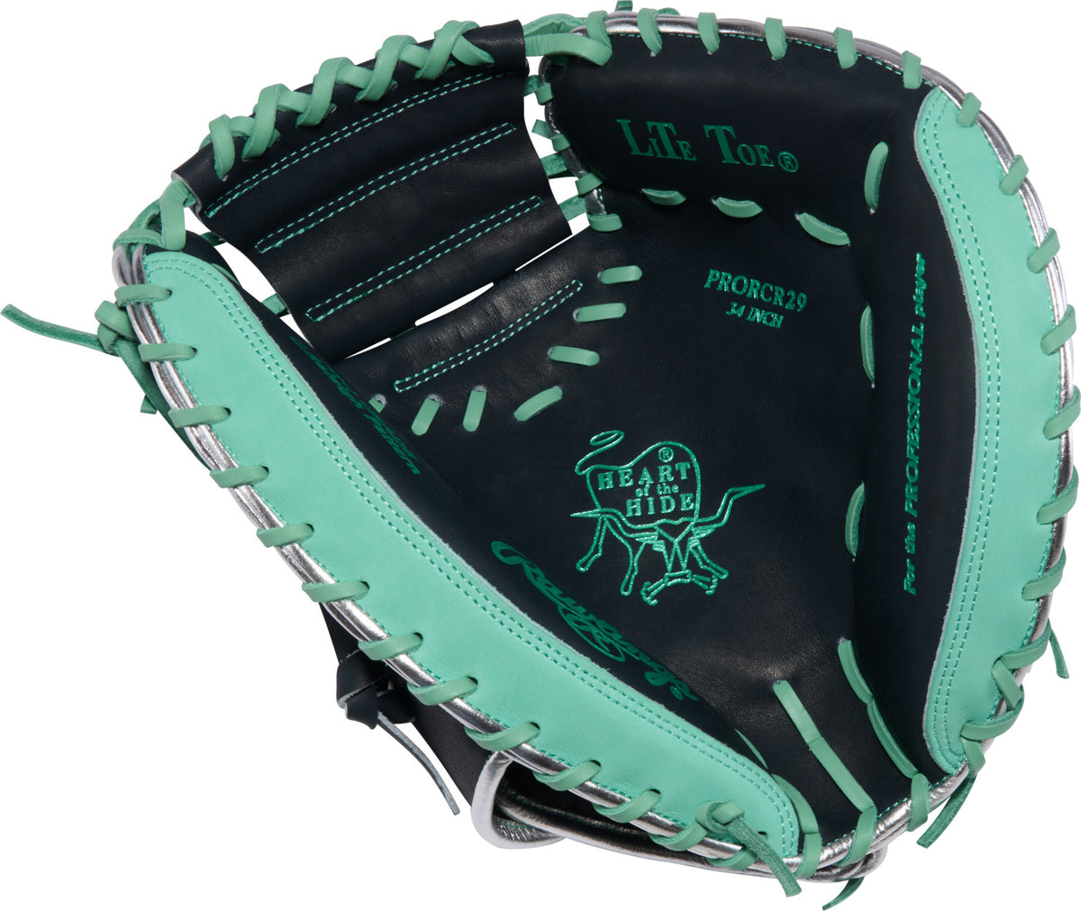 Rawlings Heart of the Hide Cal Raleigh Gameday Pattern 34" Baseball Catchers Mitt/Glove - PRORCR29